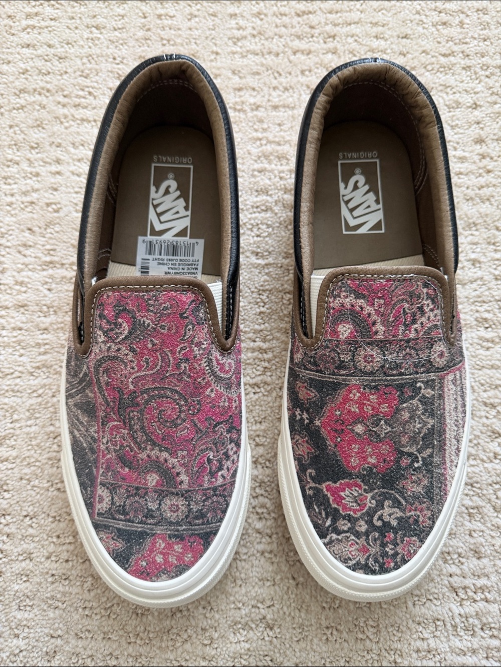 NEW!! Vans SAMPLE Slip On Shoes